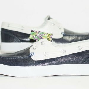 Polo Ralph Lauren Boat Shoes Canvas Size 10